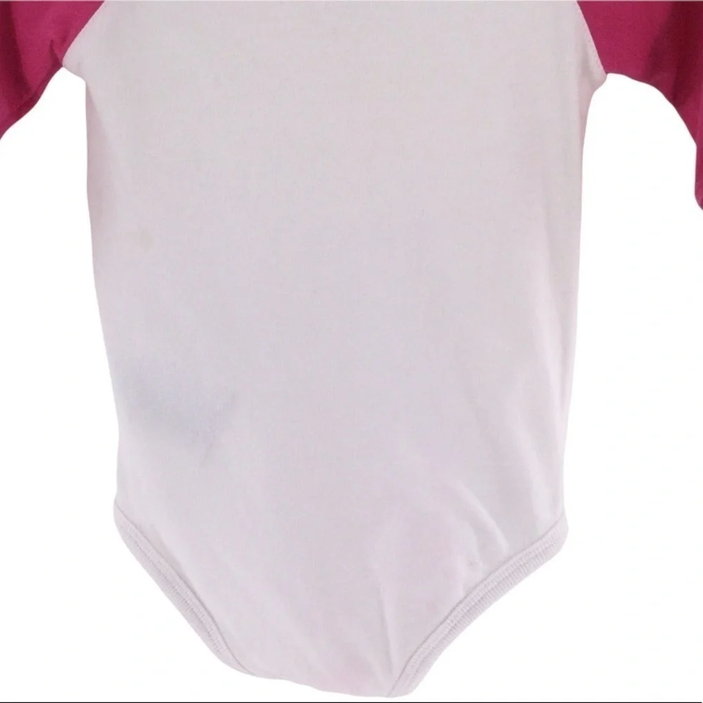 COOGI Baby Girl Pink & White Onesies‎